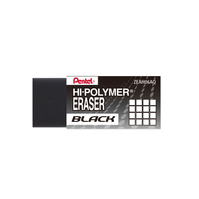 Pentel Hi-Polymer Small Eraser Black